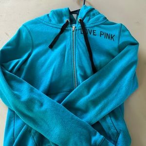 Pink zip up
